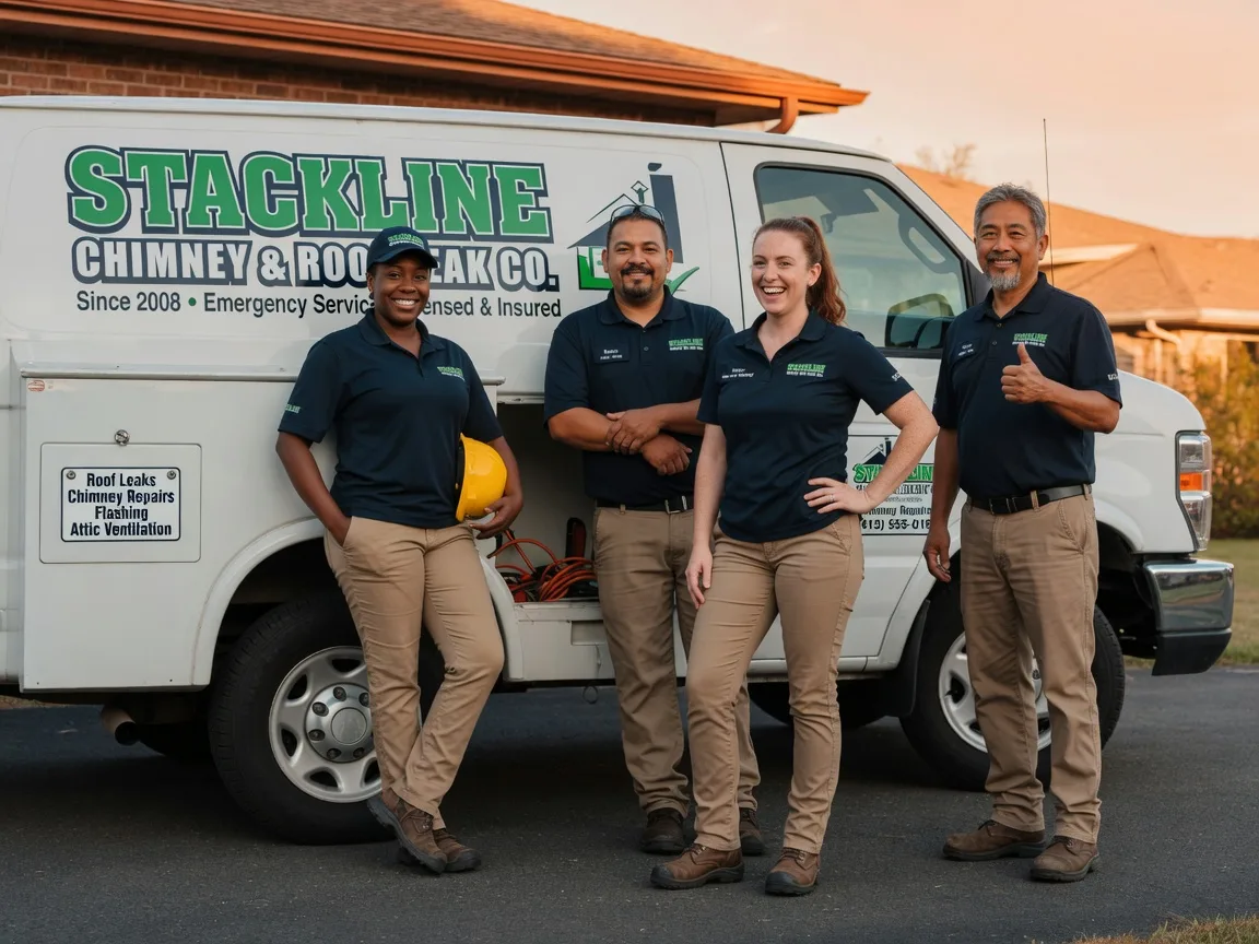 Chimney flashing repair company in Fullerton, ND